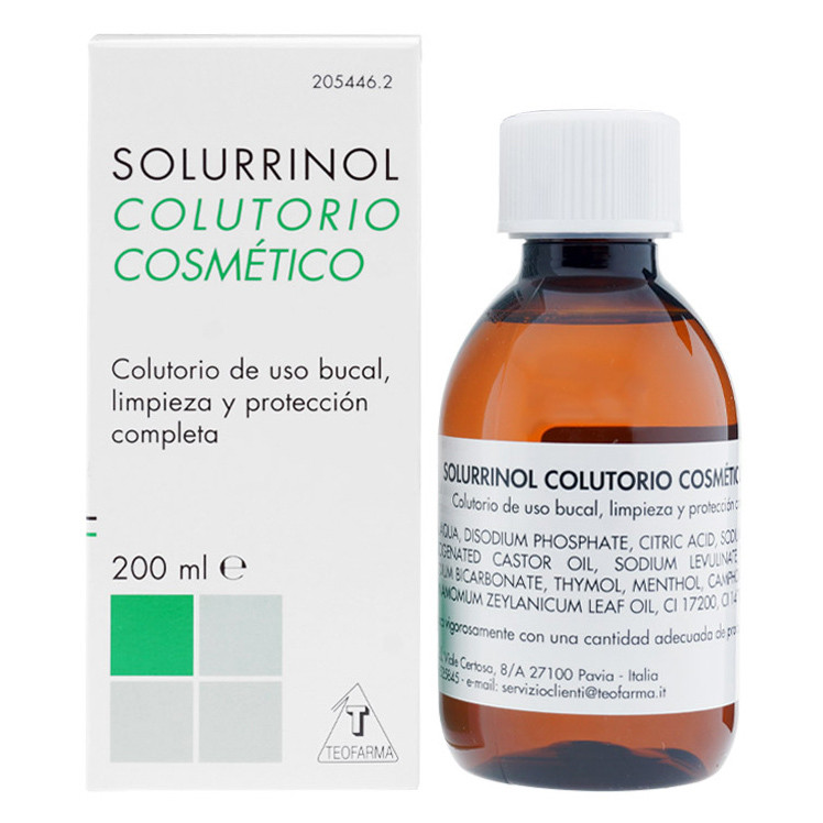 Imagen de Solurrinol Colutorio Cosmético 200ml